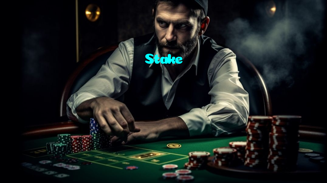 Stake casino presented on mobile device in Pakistan with slots and live games